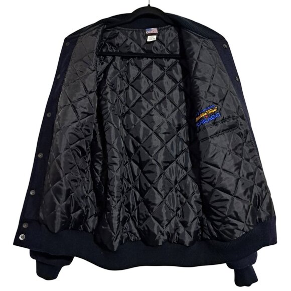 Rare 1999 Miller Lite Super Bowl XXXIII Varsity Jacket Chicago Exclusive Promo A - Picture 9 of 11